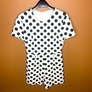 Polka dot romper